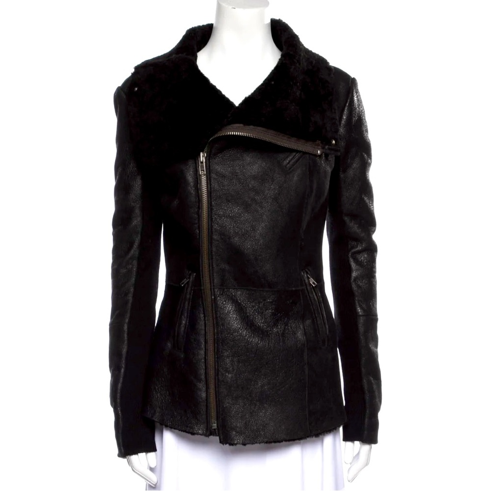 Gorgeous Veda shearling fur Jacket
